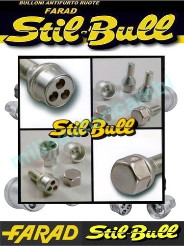 Kit bulloni antifurto per - 4,