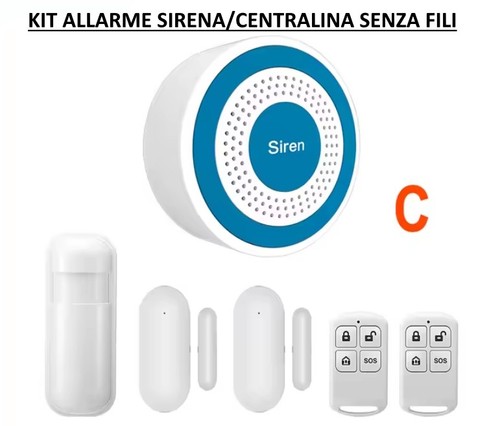 Kit int antifurto - c, senza